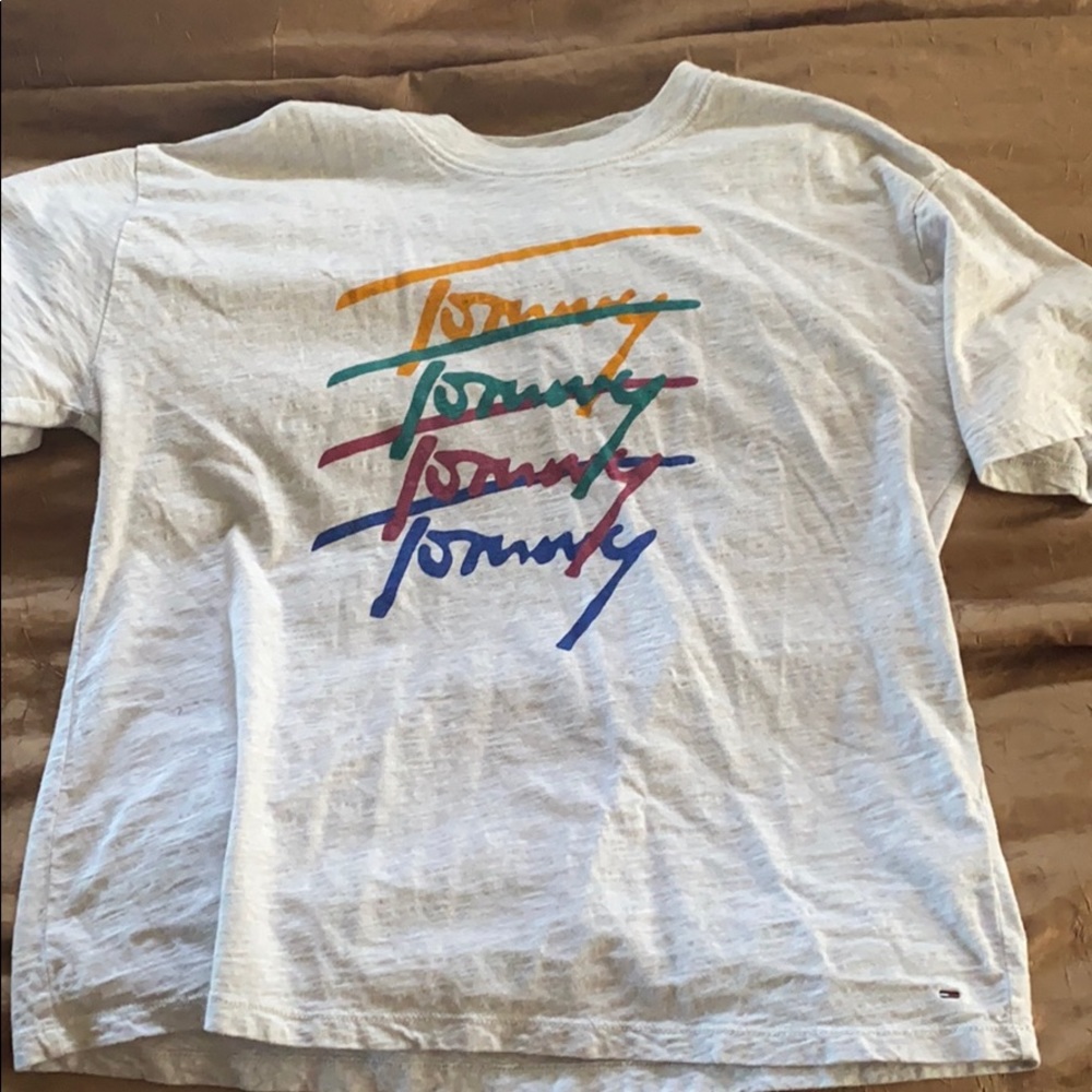 TOMMY TOMMY TOMMY unisex grey tee
